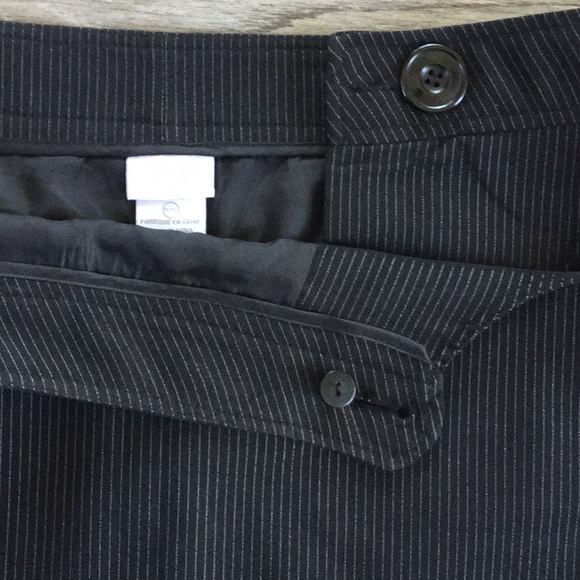 Suzy Shier - Pencil Skirt - Black/Metallic Stripe - Picture 3 of 5